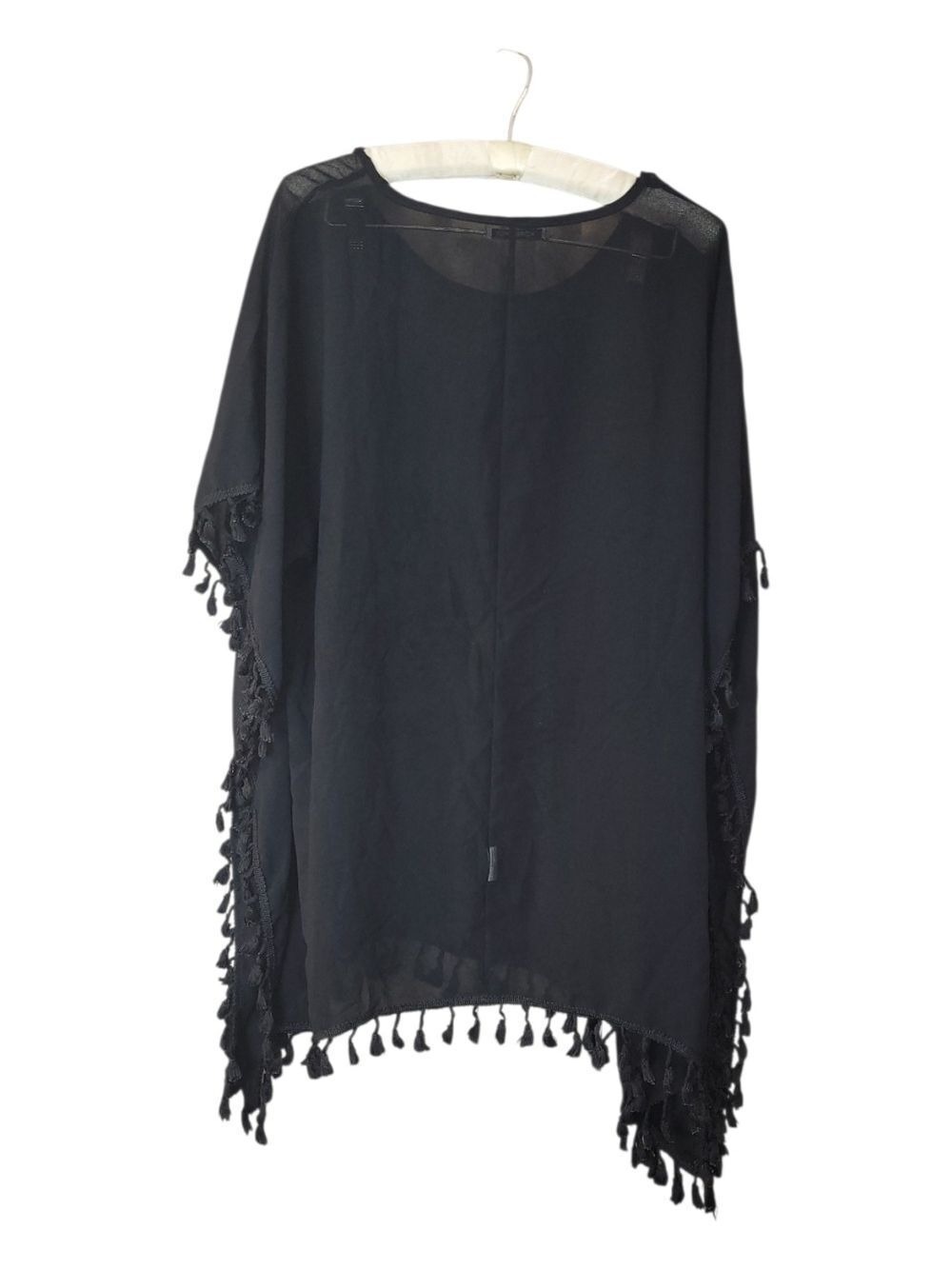 Adreamly Black Swim Swimsuit Coveup OSFM Vacation Beach